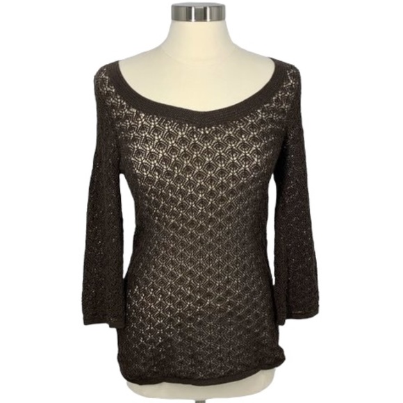Ann Taylor Tops - ANN TAYLOR Crochet Top Sz. MD